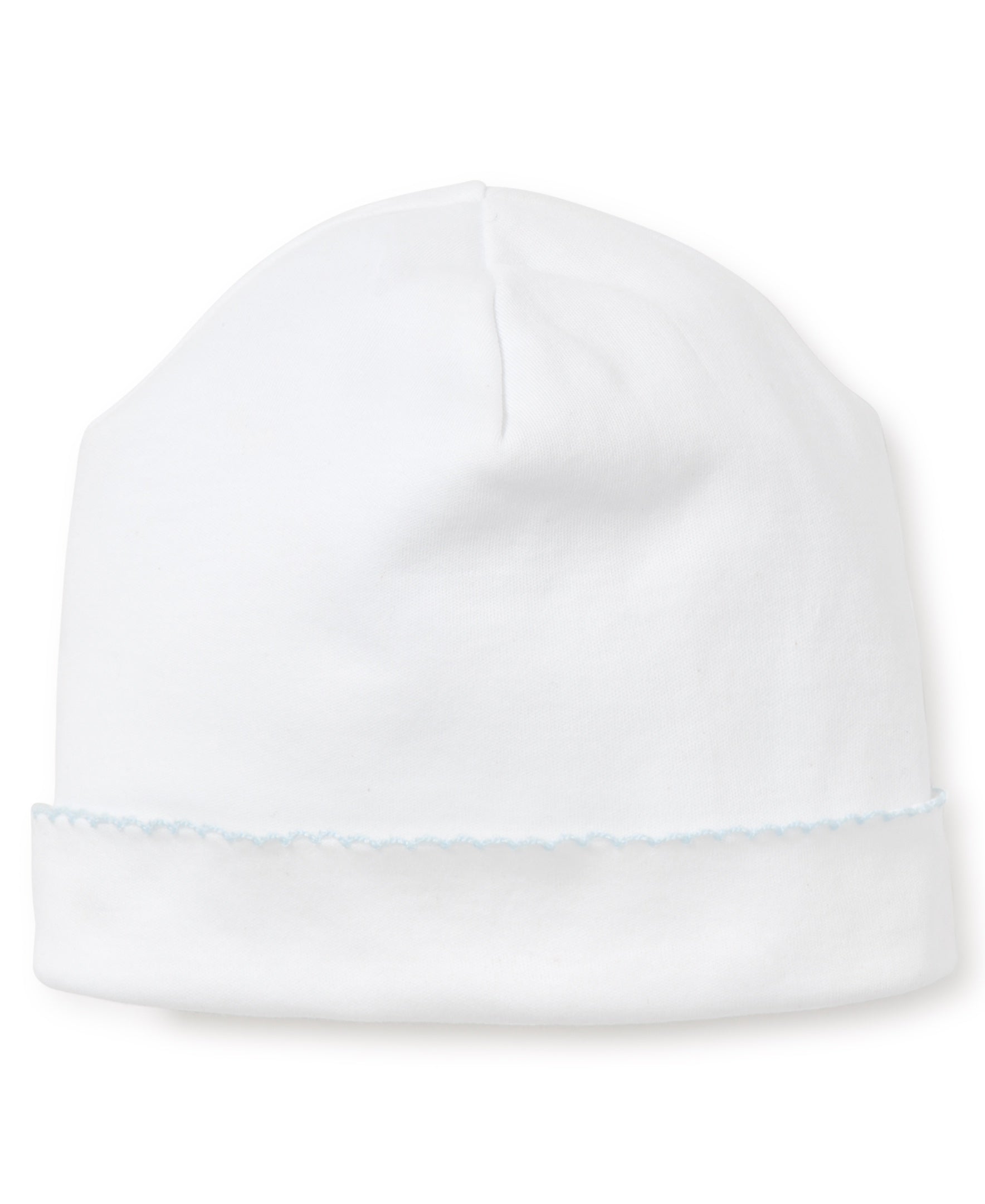 Basic Hat White/Light Blue