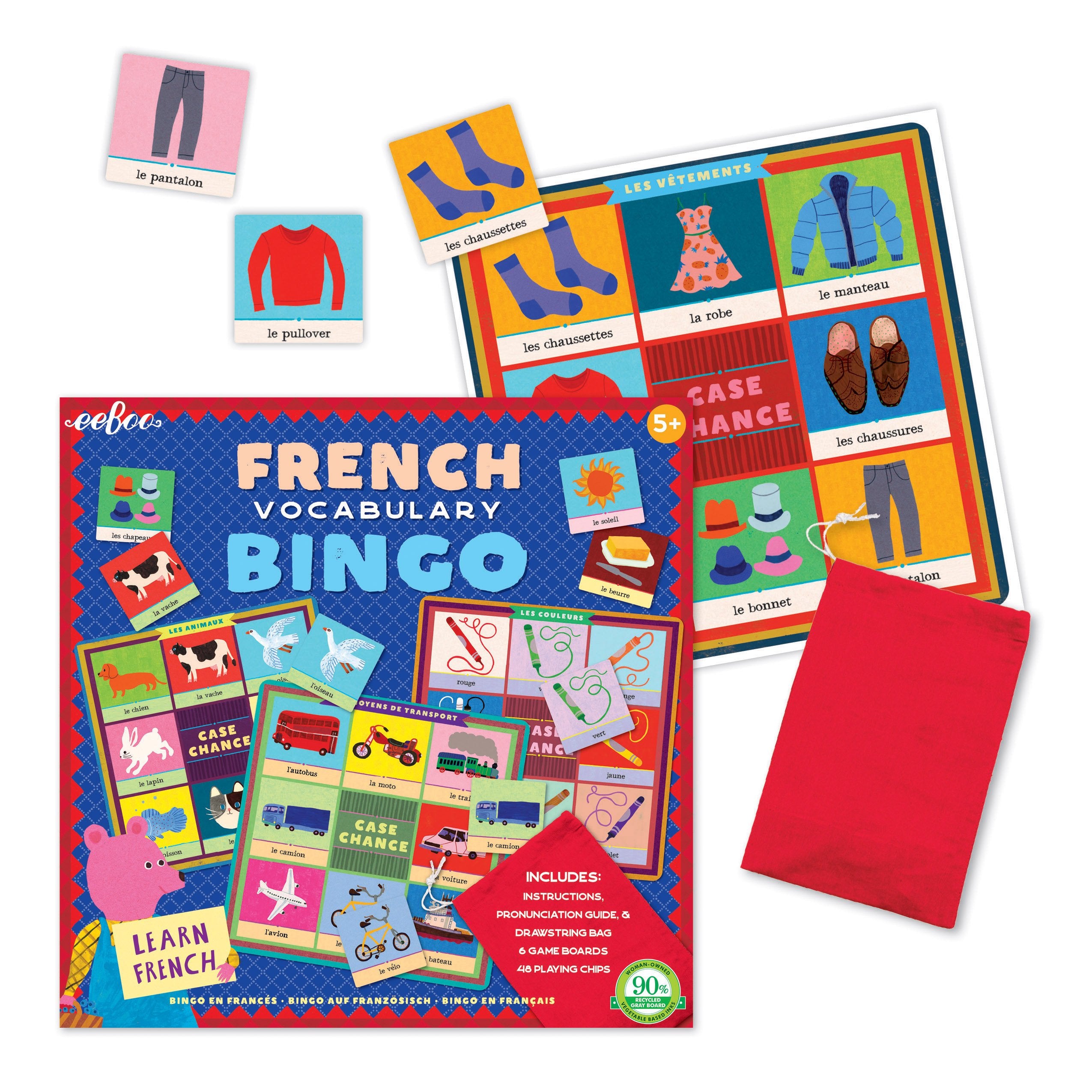 Eeboo French Bingo